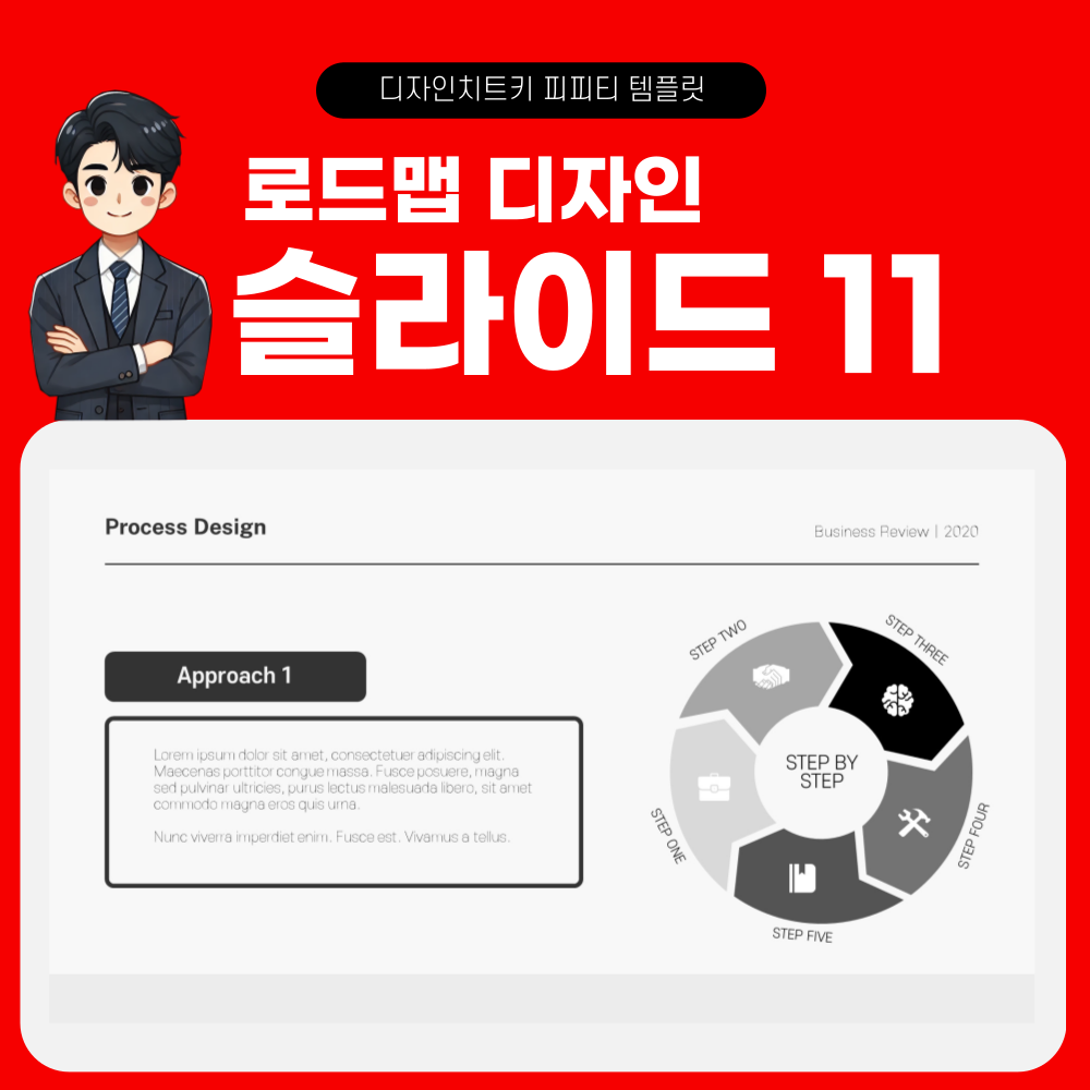 로드맵 피피티 템플릿 페이지 11