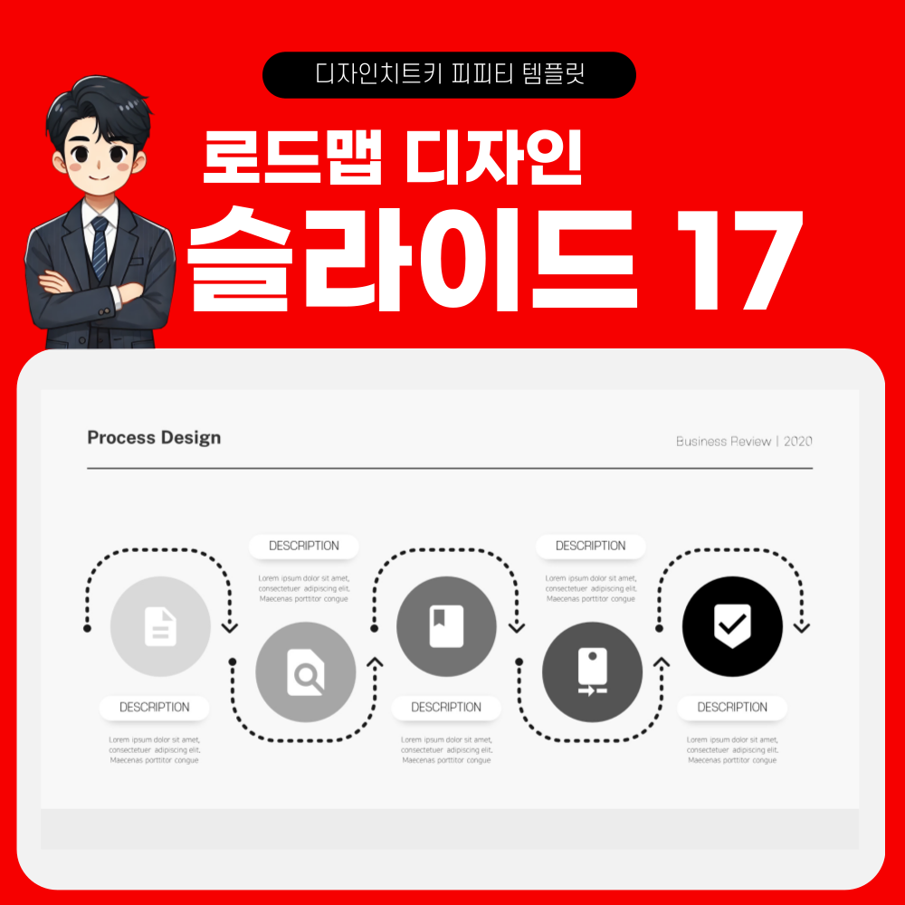 로드맵 피피티 템플릿 페이지 17