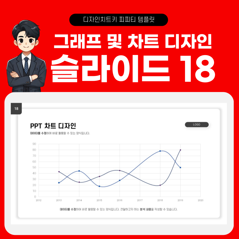 피피티 그래프 디자인 슬라이드 18